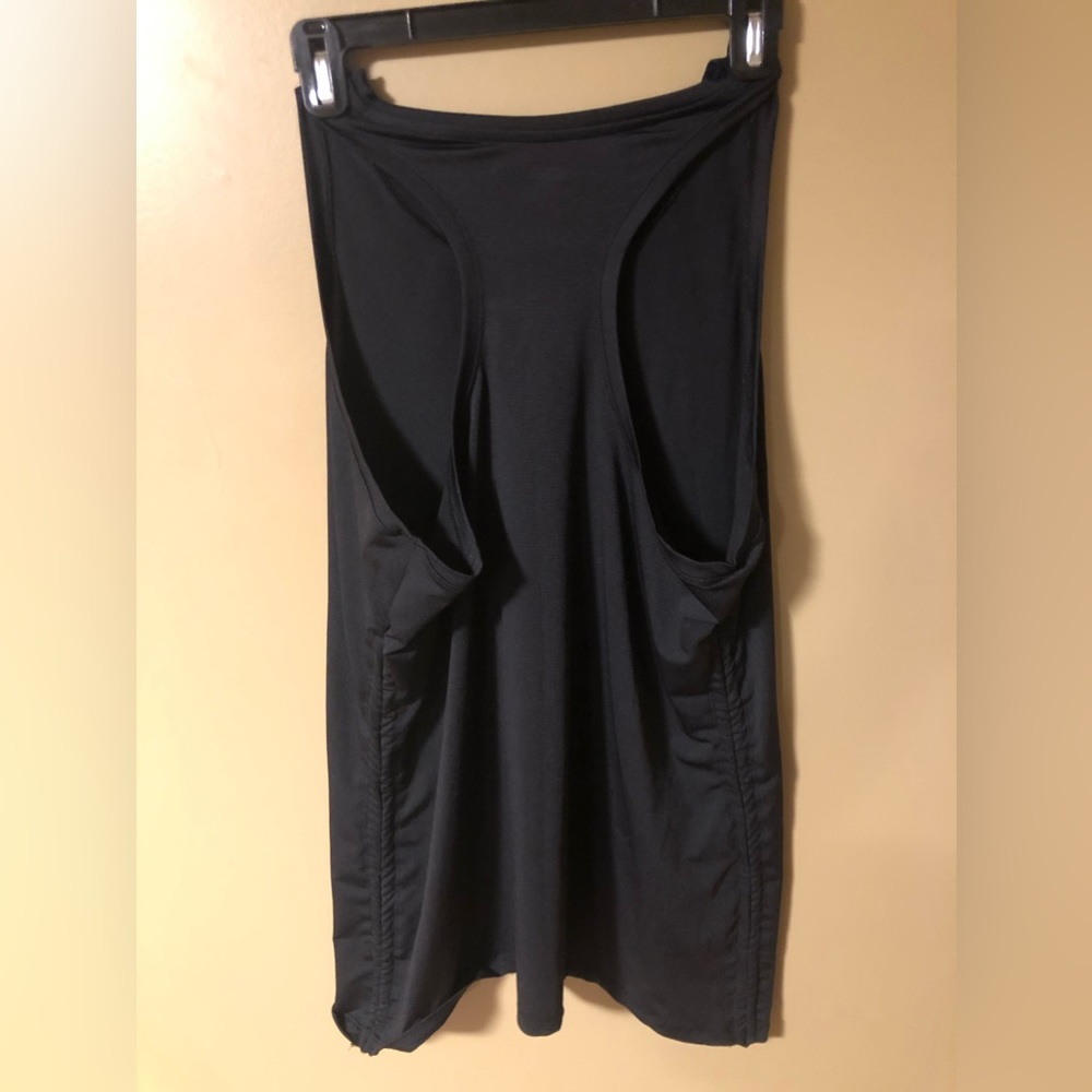 Lavon Black Sleeveless Racerback Tank Top Shirt Size XXL - Picture 3 of 4